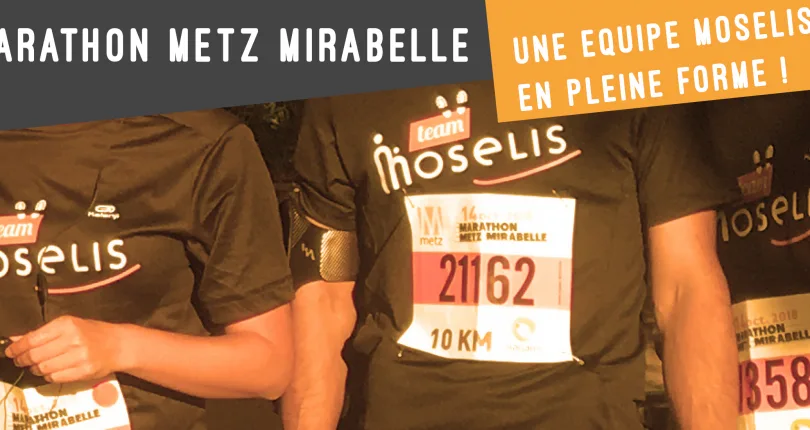 Course 10 km Haganis : une team Moselis au top !