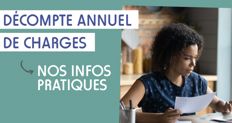 Décompte de charges : on vous explique tout !