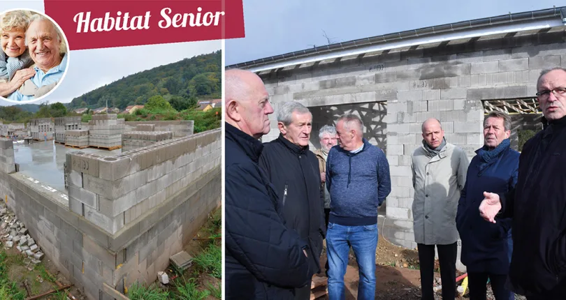 7 pavillons dédiés aux seniors sortent de terre à Guerting