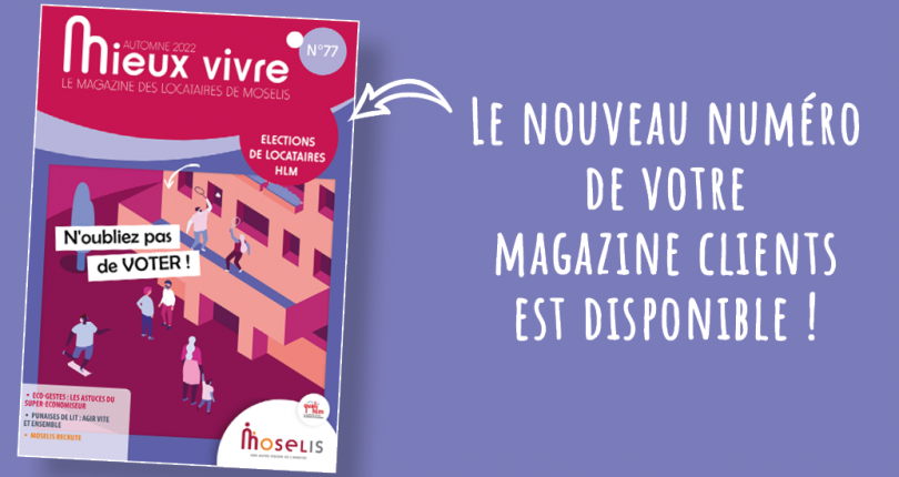 Mieux vivre : le nouveau numéro est disponible !