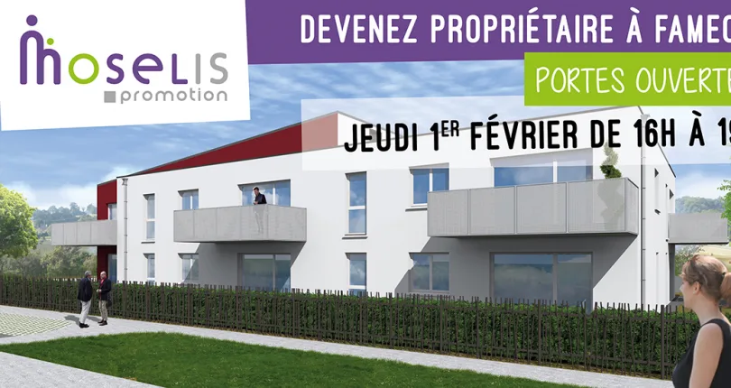 Moselis lance un projet immobilier en accession à la propriété à Fameck