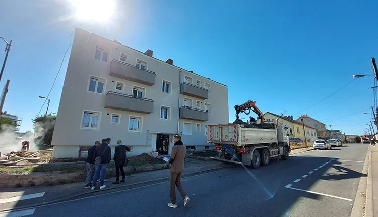 Talange : efficacité énergétique pour 52 logements en cours de réhabilitation