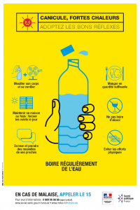 Canicule, fortes chaleurs : adoptez les bons réflexes