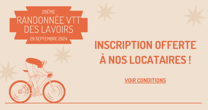 Rando des Lavoirs : on vous offre l’inscription !